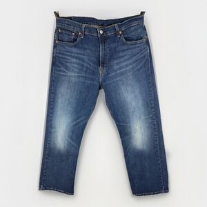 Levi's 569 Loose Straight Jeans Men's W38 L(28) Blue Wash Relaxed Fit